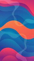 Abstract background colorful  with wavy lines and gradients is a versatile asset suitable for various design projects such as websites, presentations, print materials, social media posts vector