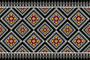 Geometric seamless ethnic pattern. Geometric ethnic pattern can be used in fabric design for clothes, decorative paper, wrapping, textile, embroidery, illustration, vector, carpet vector