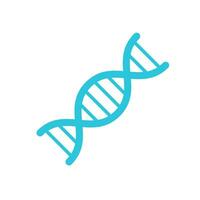 Dna icon. From blue icon set. vector