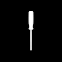 Plus or Positive Screwdriver Silhouette, Flat Style, can use for Art Illustration, Logo Gram, Pictogram, Website, Apps, or Graphic Design Element. Vector Illustration