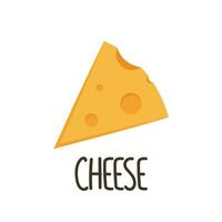 Cheese cartoon. Cheese vector isolated on white background.