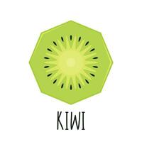 Kiwi icon vector. symbol. logo design. Kiwi isolated on white background. vector