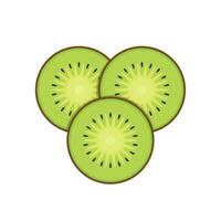 Kiwi icon vector. symbol. logo design. Kiwi isolated on white background. vector