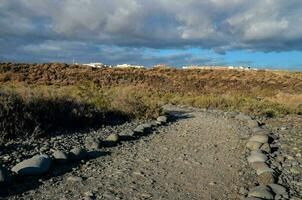 Scenic road view photo