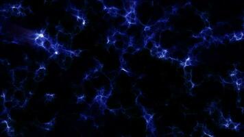 ein dunkel Hintergrund mit Blau Beleuchtung video
