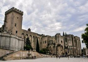 the cathedral of avignon, france photo