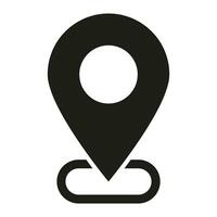 Maps pin. Location map icon. vector