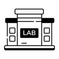 Biological Research Linear Icon vector