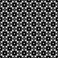 Black and white seamless abstract pattern. Background and backdrop. Grayscale ornamental design. vector