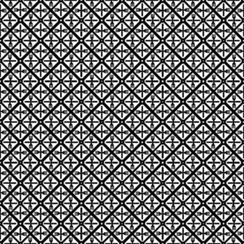 Black and white seamless abstract pattern. Background and backdrop. Grayscale ornamental design. vector