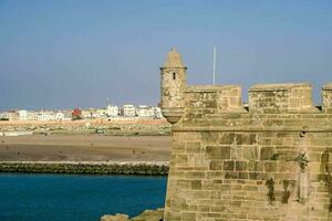 el castillo paredes de el ciudad de Argel foto