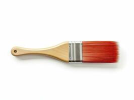 AI generated Paintbrush isolated white background. AI Generated photo