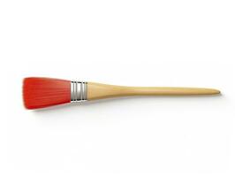 AI generated Paintbrush isolated white background. AI Generated photo