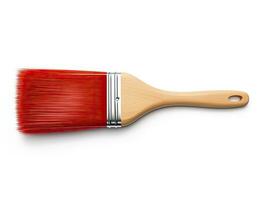 AI generated Paintbrush isolated white background. AI Generated photo