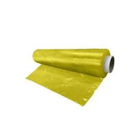 parcels wrapped in the yellow pallet wrap stretch film photo