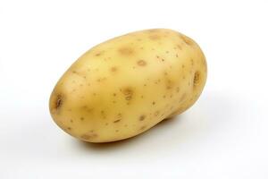 AI generated Potato isolated on white background. AI Generated photo