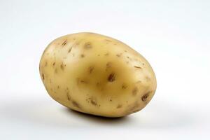 AI generated Potato isolated on white background. AI Generated photo