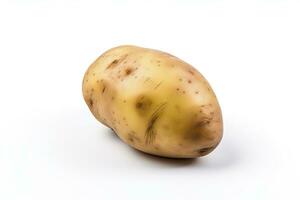 AI generated Potato isolated on white background. AI Generated photo