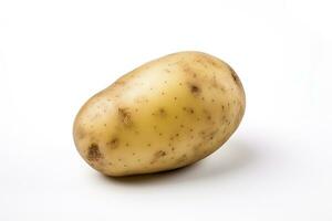 AI generated Potato isolated on white background. AI Generated photo