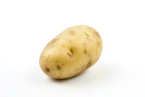 AI generated Potato isolated on white background. AI Generated photo