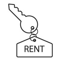 rent vector icon