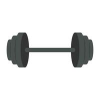 barbell icon vector