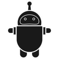 robot icon vector
