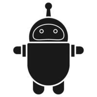 robot icon vector