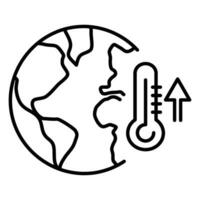 Icon with zero emission symbol concept. greenhouse gas carbon credit design. protect ecological green vector outline. carbon net zero neutral natural. carbon footprint art pictogram