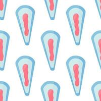 sanitary pads daily feminine hygiene cycle pattern vector
