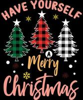 Have yourself Merry Christmas.eps vector