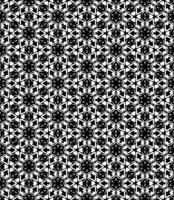 Black and white seamless abstract pattern. Background and backdrop. Grayscale ornamental design. vector