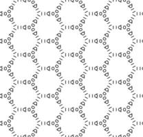 Black and white seamless abstract pattern. Background and backdrop. Grayscale ornamental design. vector