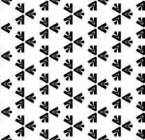 Black and white seamless abstract pattern. Background and backdrop. Grayscale ornamental design. vector