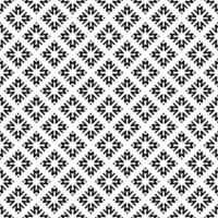 Black and white seamless abstract pattern. Background and backdrop. Grayscale ornamental design. vector