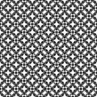 Black and white seamless abstract pattern. Background and backdrop. Grayscale ornamental design. vector