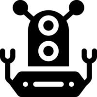 esta icono o logo robots icono o otro dónde eso explica el tecnológico y cosa resultados ese lata ayuda humano trabajo o como para niños juguetes o otro y ser usado para web, diseño vector