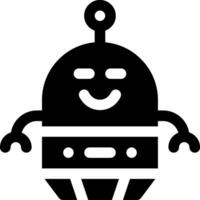 esta icono o logo robots icono o otro dónde eso explica el tecnológico y cosa resultados ese lata ayuda humano trabajo o como para niños juguetes o otro y ser usado para web, diseño vector