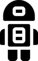 this icon or logo robots icon or other where it explains the technological and thing results that can help human work or as children's toys or other and be used for web,  design vector