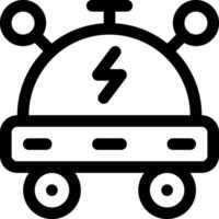 this icon or logo robots icon or other where it explains the technological and thing results that can help human work or as children's toys or other and be used for web,  design vector