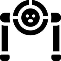 this icon or logo robots icon or other where it explains the technological and thing results that can help human work or as children's toys or other and be used for web,  design vector