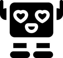 esta icono o logo robots icono o otro dónde eso explica el tecnológico y cosa resultados ese lata ayuda humano trabajo o como para niños juguetes o otro y ser usado para web, diseño vector