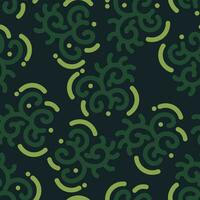 green abstract seamless pattern creative vintage design background vector illustration