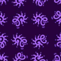 purple violet abstract seamless pattern creative vintage design background vector illustration