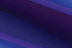 Abstract dark blue purple gradient background with curves. Vector illustration