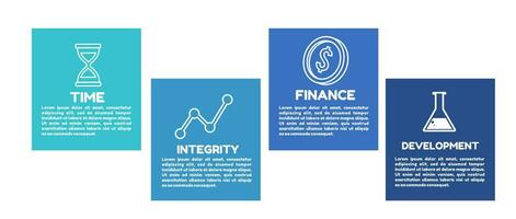 Business data visualization. Process chart. Abstract elements of graph, diagram with steps, options, parts or processes. Vector business template for presentation. Creative concept for infographic