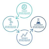 Business data visualization. Process chart. Abstract elements of graph, diagram with steps, options, parts or processes. Vector business template for presentation. Creative concept for infographic