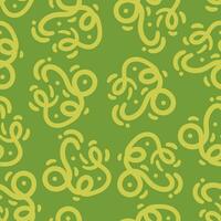 green abstract seamless pattern creative vintage design background vector illustration
