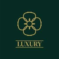 Mandala Geometric ornament logo Elegant premium icon vector design