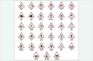 Traffic Signs Vector